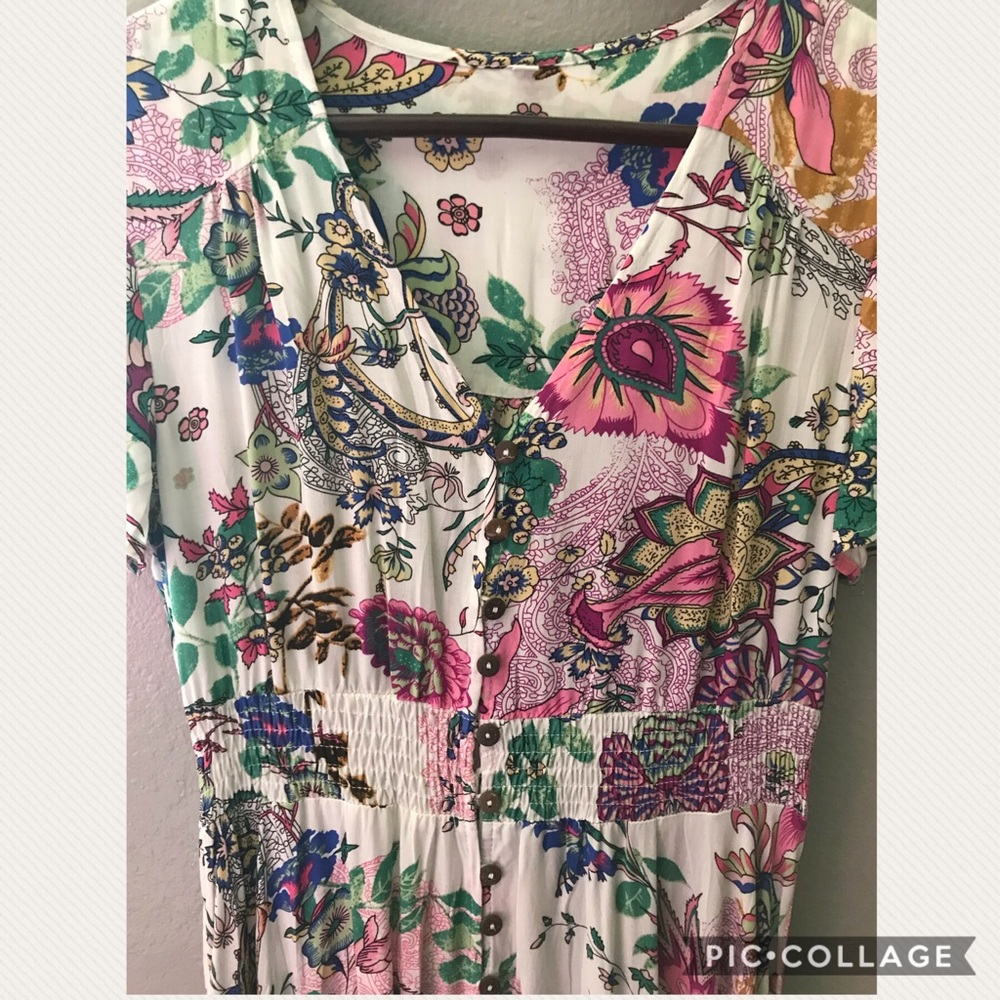 Floral maxi dress